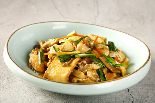 珍菌烧豆腐