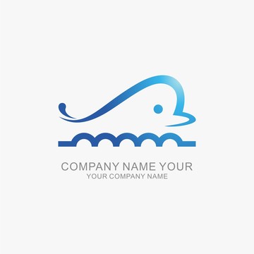 海豚标志logo