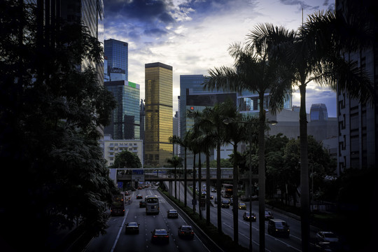 香港中环街景