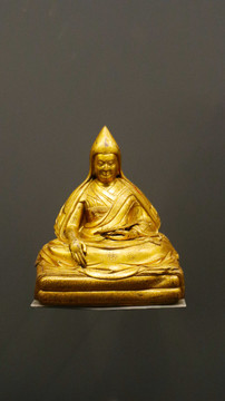 达赖喇嘛铜像