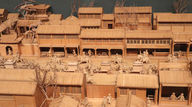 盛世京师街景模型