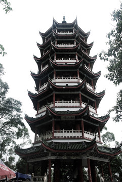 中式老塔