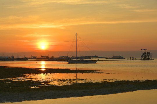 夕阳