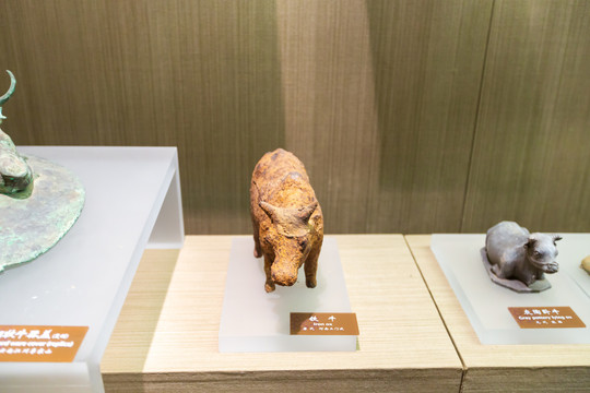 北京中国农业博物馆铁牛
