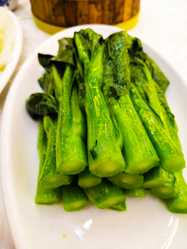 白灼菜心