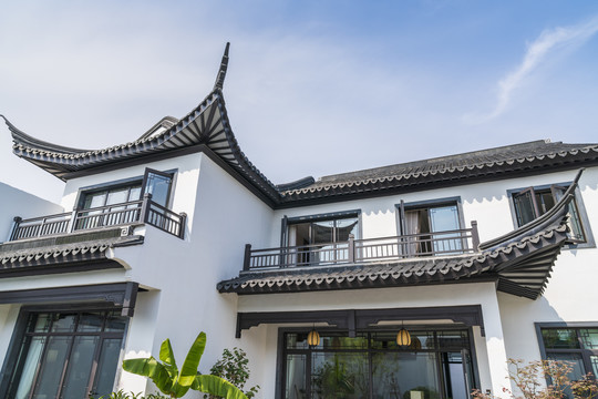 徽派别墅建筑
