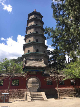 太原晋祠浮屠院