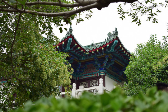 济南趵突泉公园建筑