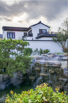 天泰桃花源造景