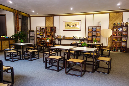 中式茶店
