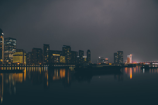 城市建筑夜景