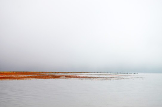 青海湖雨后