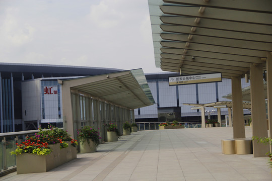 国展中心连廊