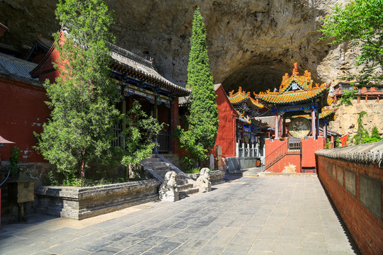 晋中介休绵山风景区云峰寺