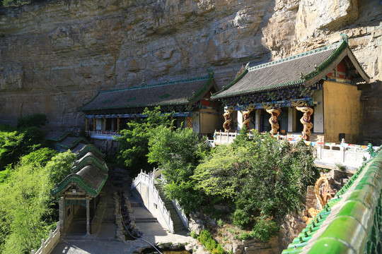 晋中介休绵山风景区正果寺