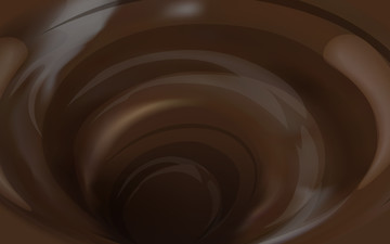 丝滑巧克力酱背景
