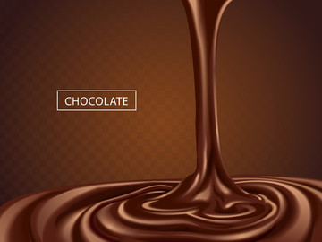 动态巧克力可可酱图片素材