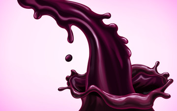 紫色果汁图片