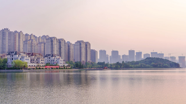 梅溪湖畔建筑群