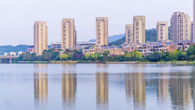 梅溪湖畔建筑群