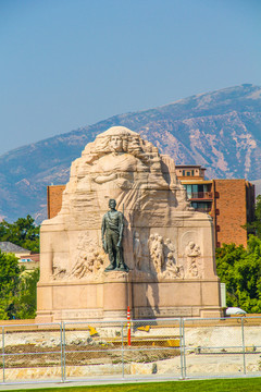 盐湖城市政厅雕塑