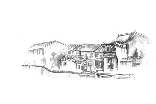 水墨江南