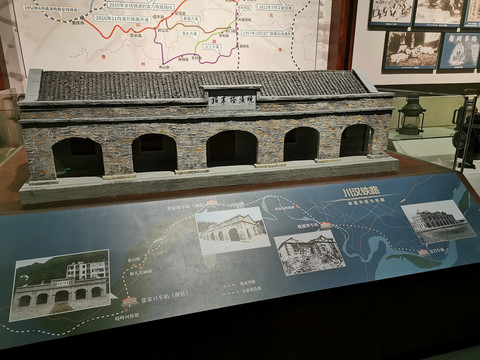 晓溪塔车站模型