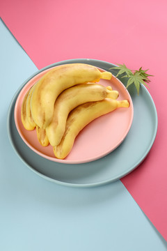香蕉果蔬馒头