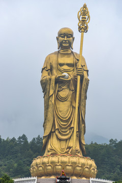 九华山地藏王菩萨圣像