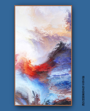 抽象油画