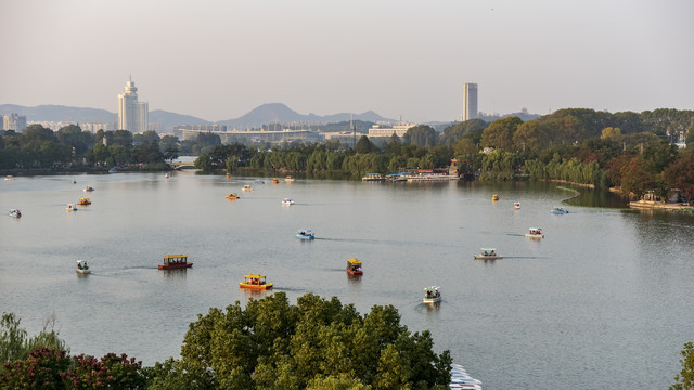 玄武湖全景