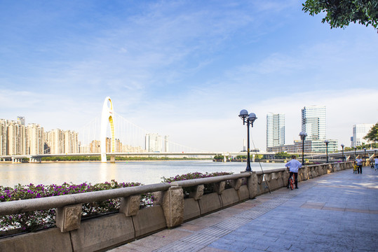 广州猎德大桥高清图