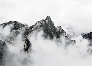 水墨黄山