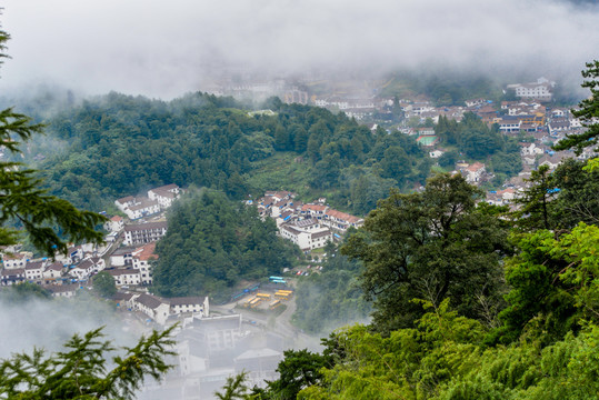 九华山全景