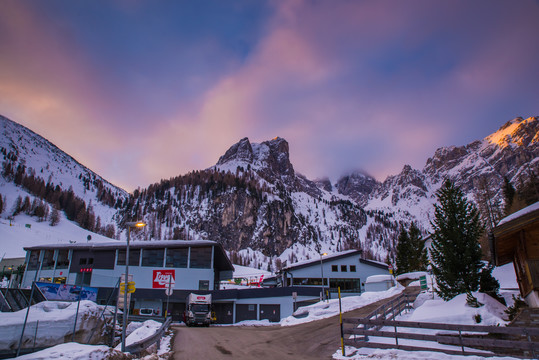 阿尔卑斯雪山