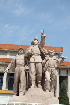 纪念堂雕塑