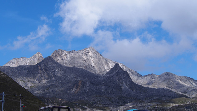 四川康定折多山风光