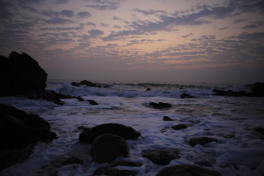 海上日出