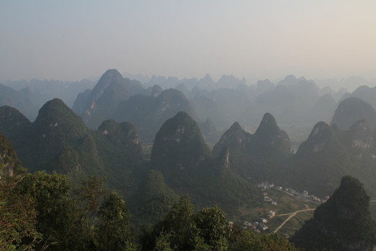 阳朔大面山