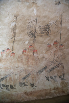 章怀太子墓壁画