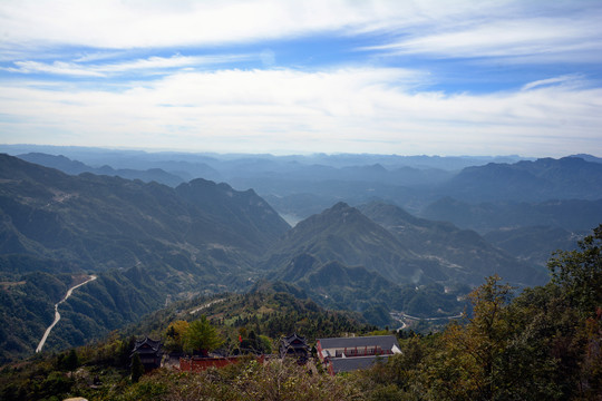 长阳天柱山