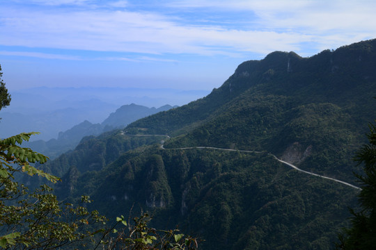 长阳天柱山