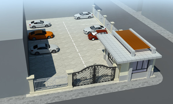 停车场设计案例效果图