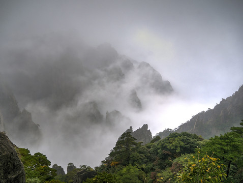 安徽黄山风光