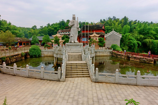 蜀南竹海财神庙