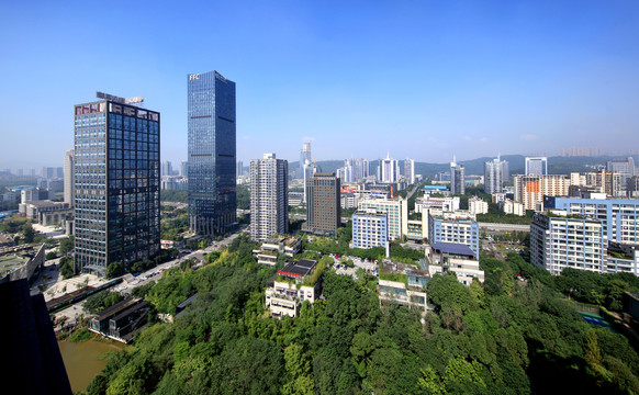 重庆财富中心高清图