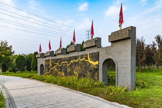 园林景观文化墙