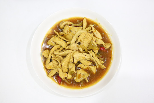 榨菜炒肉片