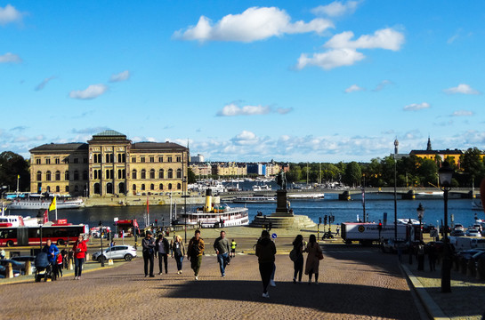 瑞典风光首都斯德哥尔摩