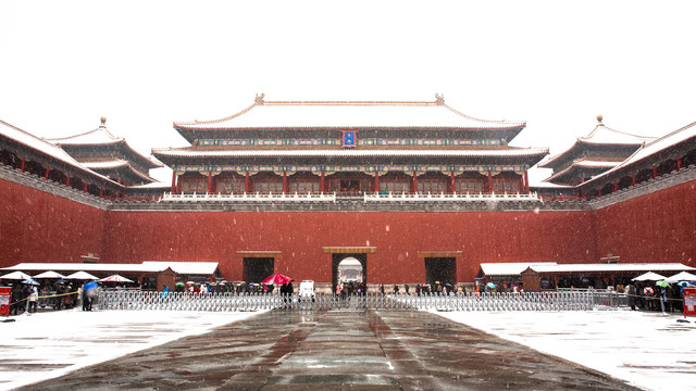 故宫雪景